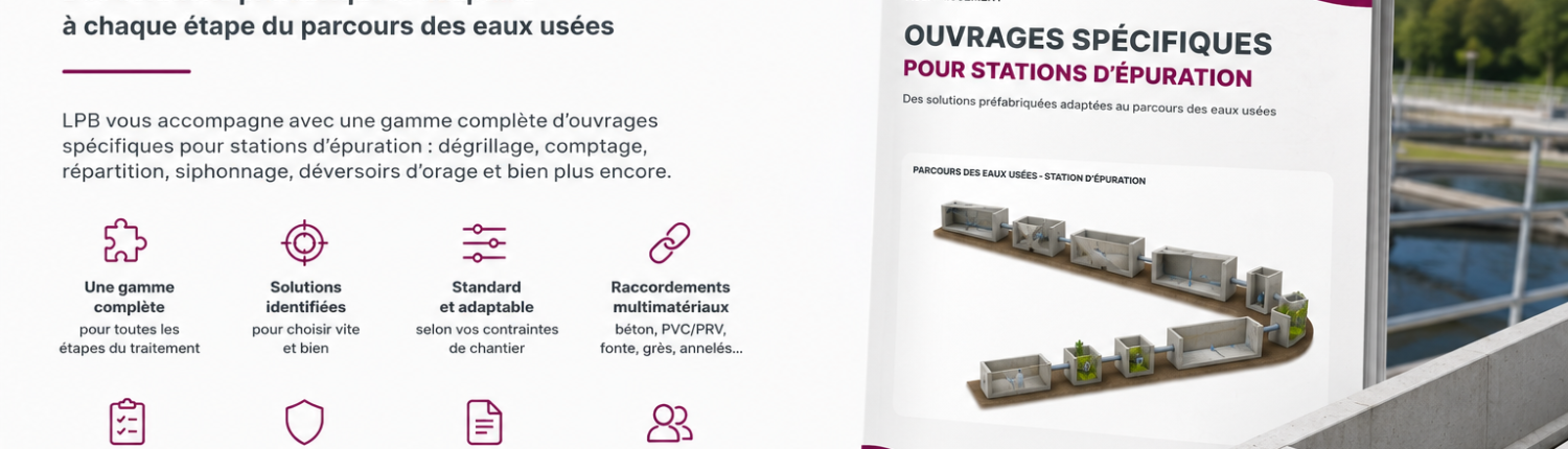 station d'épuration lpb